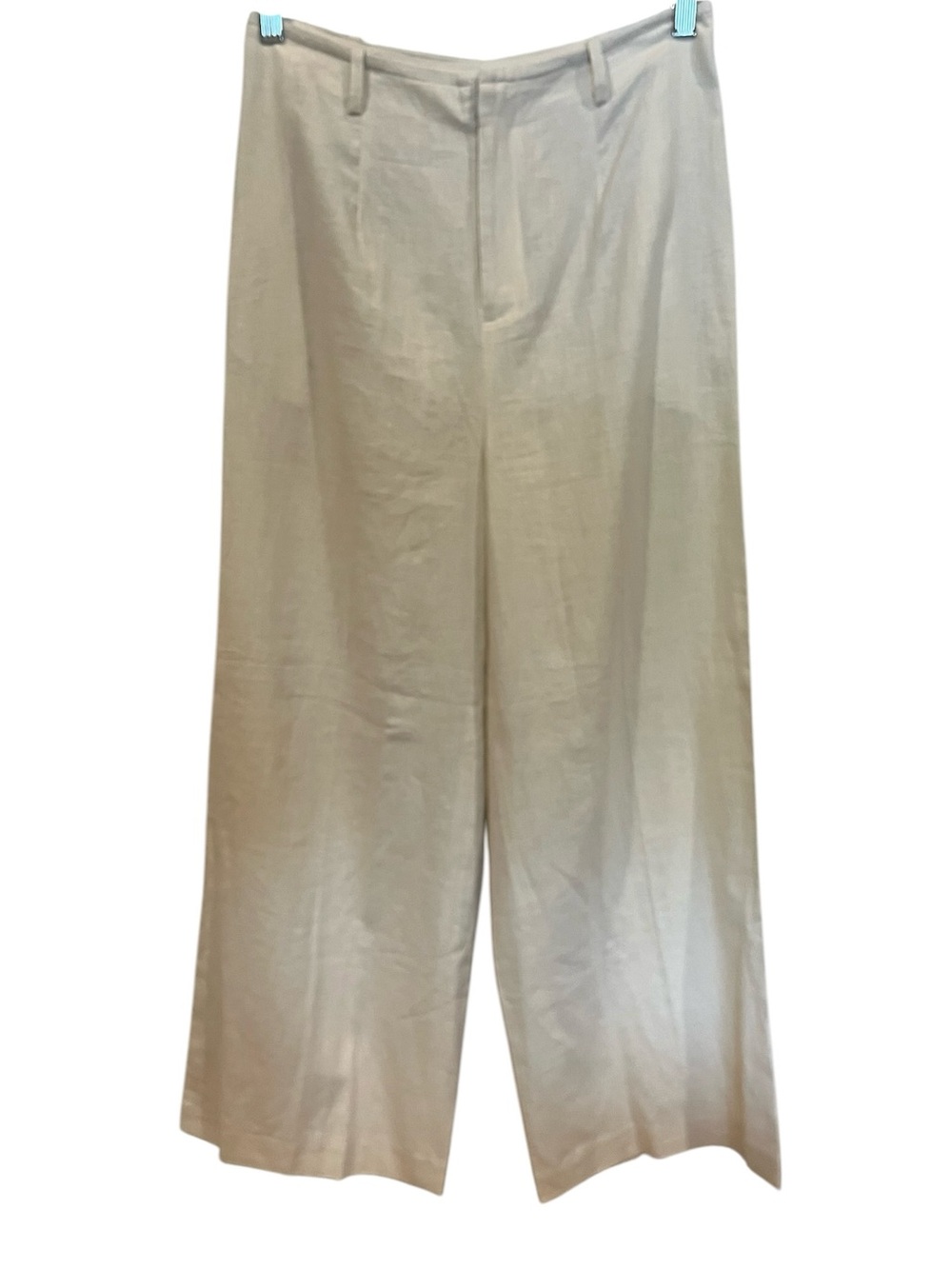 Nordstrom Open Edit New with tags linen blend cream wide legs pants size small